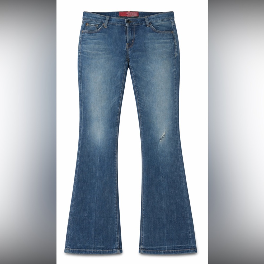 Classic Blue Flared Women Jeans